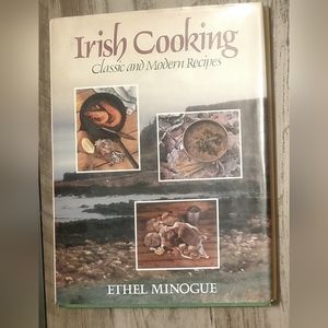 Irish Cooking Classic & Modern Recipes by Ethel Minogue HC Book Illustrated 1989